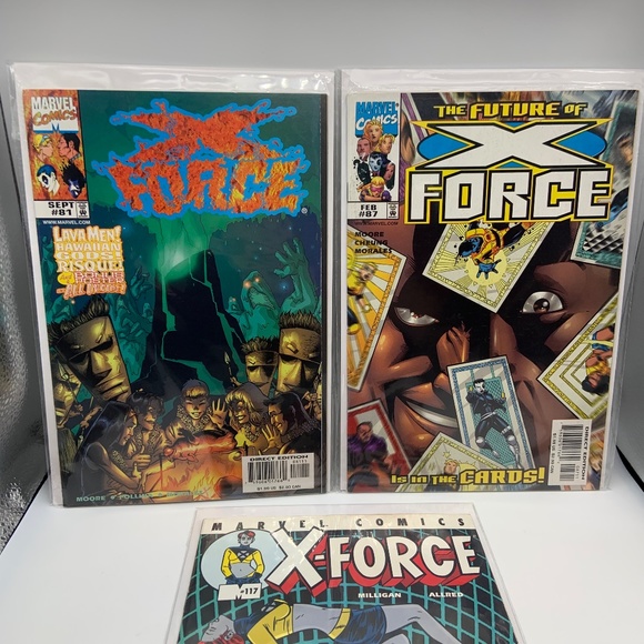 Marvel Comics X-Force Comic Books 81,87,117 Bagged & Boarded - Set of 3! - Picture 2 of 14